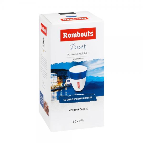Rombouts Decaf One Cup Filter Coffees